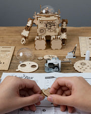 Rokr 3D Wooden Puzzles-Musical Robot Model