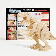 Rokr-3D  Wooden Puzzles-T-rex Sound Activated kit