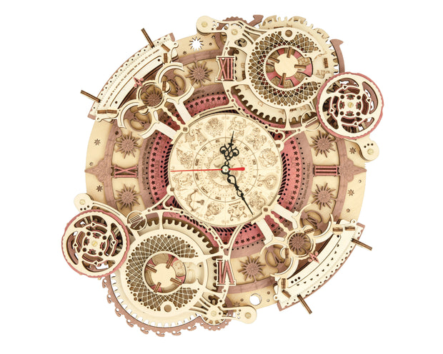 ROKR 3D Wooden Puzzle - Zodiac Wall Clock