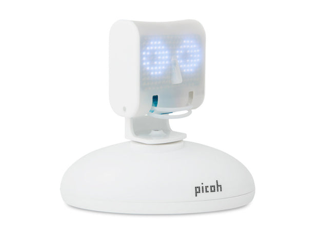 Ohbot-Picoh-Orange & White Robot
