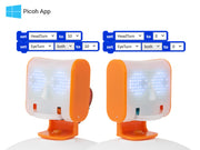 Ohbot-Picoh-Orange & White Robot