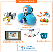 Wonder Workshop Wonder Pack - Bundle-  Dash Coding Robot